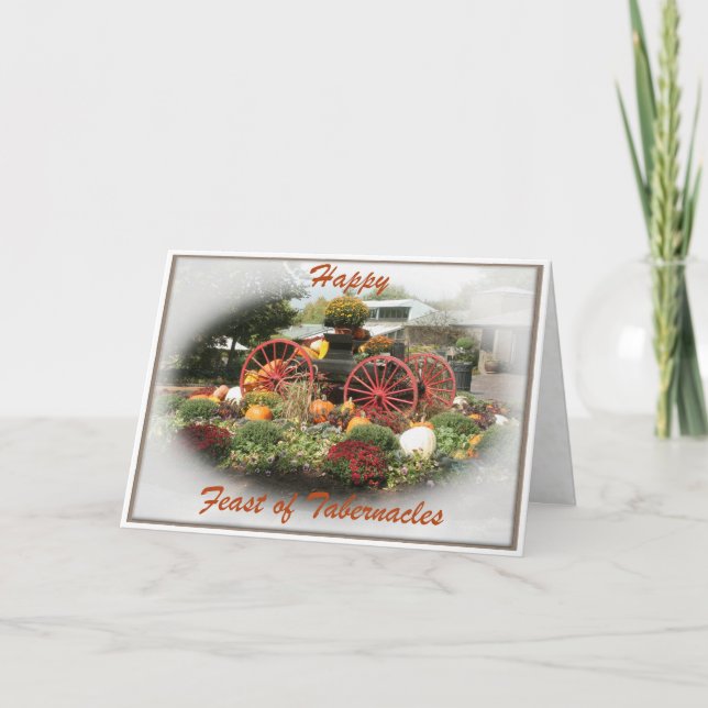 Fête des bénédictions d'automne de la carte Tabern (Devant)