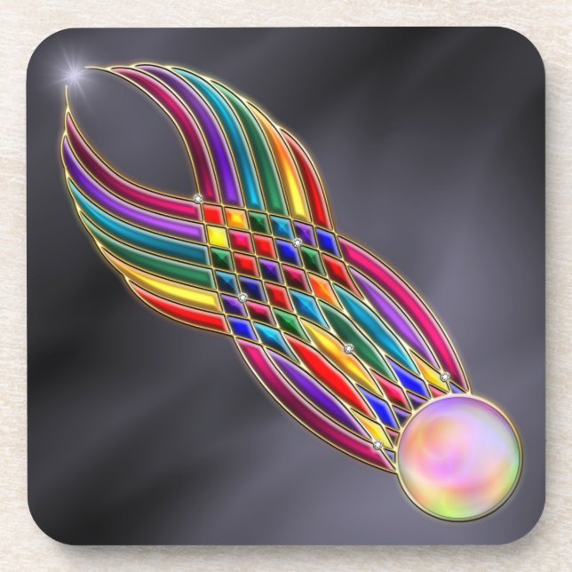 Fête des Bijoux Dessous de verre liège (Devant)