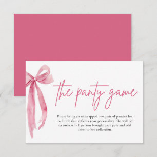 Fête des mariées Bow Rose Vive Les Cartes De Jeu