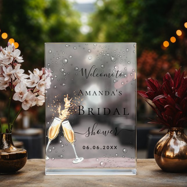 Fête des mariées brunch bubbly bienvenue (Créateur téléchargé)