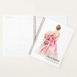 Fête des mariées de Mariage d'aquarelle minimale