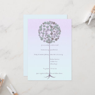 Fête des mariées déjeuner Invitation