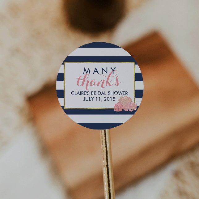 Fête des mariées Favoriser Stickers Midnight Blush (Créateur téléchargé)