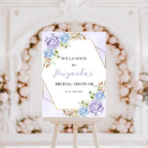 Fête des mariées Floral Bienvenue