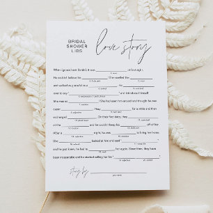 Fête des mariées HARLOW Libs, Remplissez la carte 