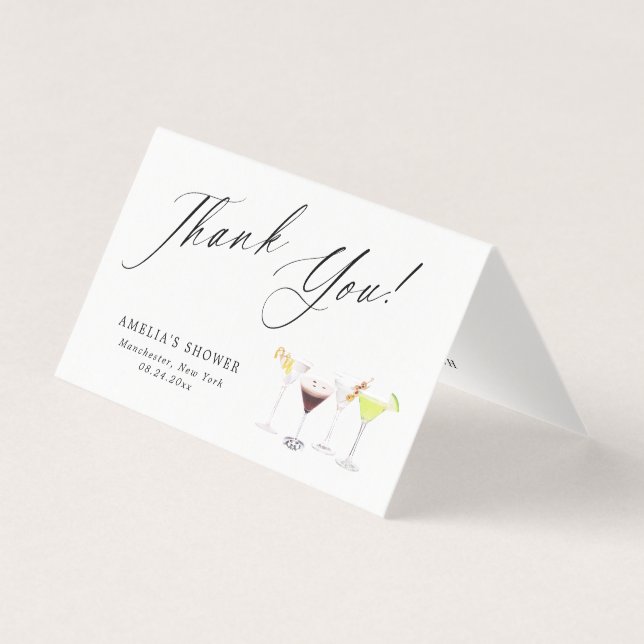 Fête des mariées Merci Martinis & Mariage (Front)