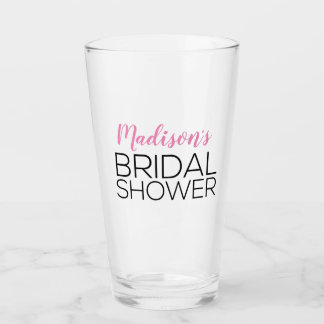 Fête des mariées personnalisée Verre de pinte pers