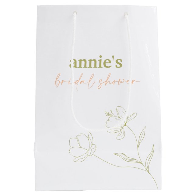 Fête des mariées rétro Cadeau Favor Sac à bagages  (Dos)
