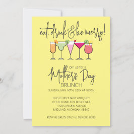 Fête des mères Brunch Invitations