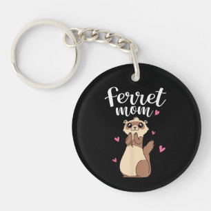 Fête des Mères Femme Mignonne Belette Furet Maman