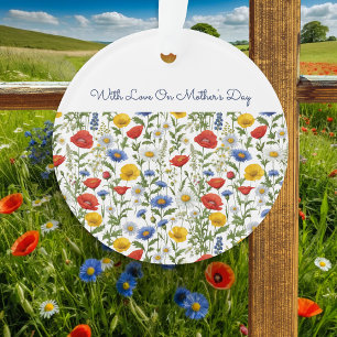 Fête des Mères Fleurs Sauvages Colorées Personnali