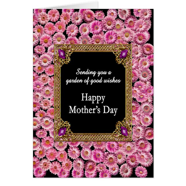 Fête des mères marguerites roses (Devant)