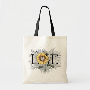 Fête des Mères mignonne Flower Love Sac fourre-tou