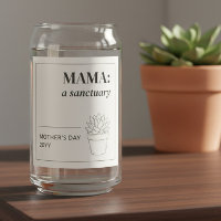 Fête des Mères Minimaliste Mama Sanctuaire Botaniq