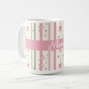 Fête des mères personnalisée Tasse Rose Coquette