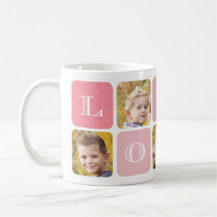 Fête des mères Photo Collage Mug