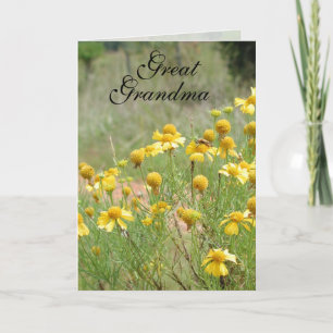 Fête des mères pour la grande carte grand-mère par