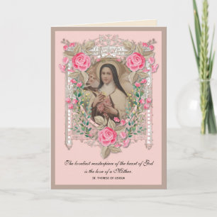 Fête des mères religieuses Carte catholique Saint-