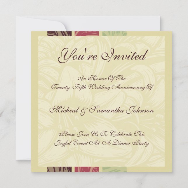 Fête des Nuits du Maroc Invitation (Devant)