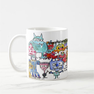 Fête des pères Alien Enfants Mug