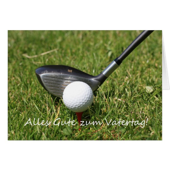 fête des pères allemande Happy (Devant horizontal)