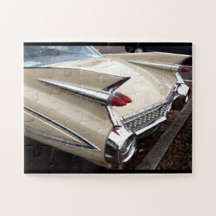 FÊTE DES PÈRES DE VOITURE CLASSIQUE JIGSAW PUZZLE