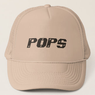 Fête des pères heureuse, casquette de bruits