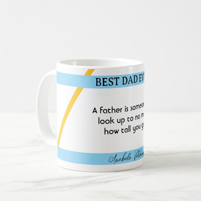 Fête des pères I Citer 1 tasse de café (Devant gauche)