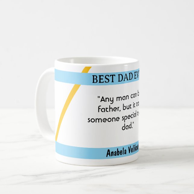 Fête des pères I Citer 1 tasse de café (Devant gauche)