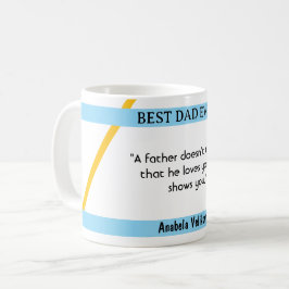 Fête des pères I Citer 4 tasse de café