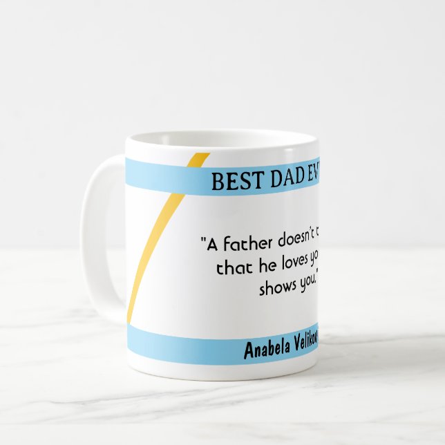 Fête des pères I Citer 4 tasse de café (Devant gauche)