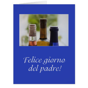 Fête des pères italienne heureuse