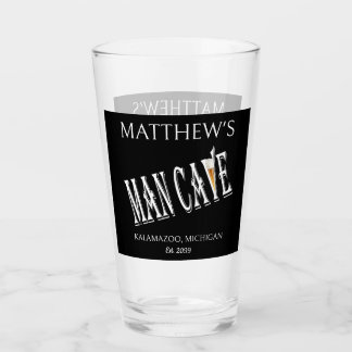 Fête des pères Man Cave Pub Bière Soda Boire Verre