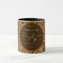Fête des Pères, Papa et Café, Meilleur Papa Mug