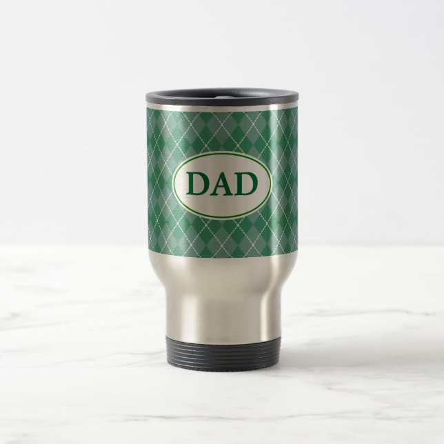 Fête des pères Papa's Travel Café Mug Cadeau (Centre)