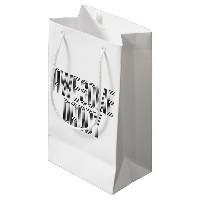 Fête des pères simple et incroyable papa | Sac cad (Devant Angle)