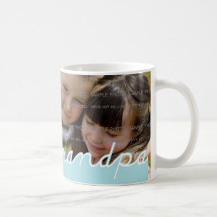 Fête des pères "We Love Grand-père" Mug avec photo