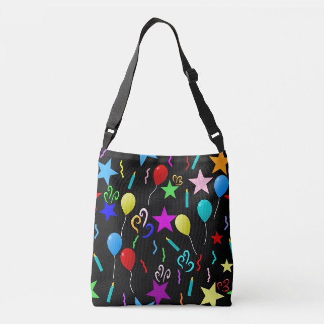 Fête, design festif, Sac Crossbody (Dos)