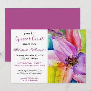 FÊTE D'ÉTÉ INVITATION