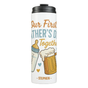Fête du Premier Père ensemble - Bière et Bouteille