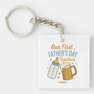 Fête du Premier Père ensemble - Bière et Bouteille
