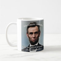 Fête du Président Lincoln Mug patriotique