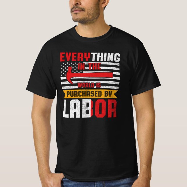 Fête du Travail 2023 Vente de T-Shirt : Libérez vo (Devant)