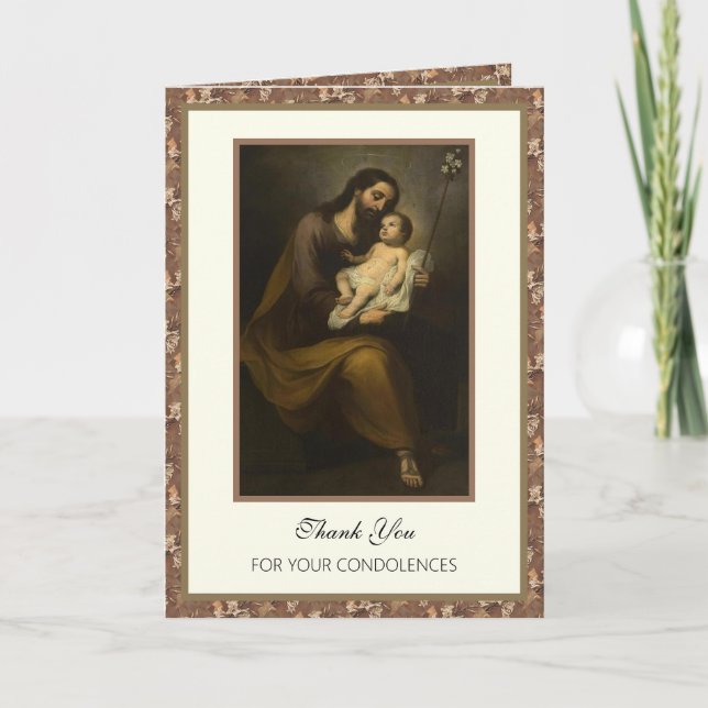 Fête funéraire de la vie Merci religieux (Devant)