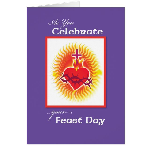 Fête Jour de la brûlure du coeur avec amour (Devant)