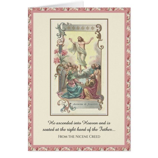 Fête religieuse de l'Ascension de Jésus (Devant)