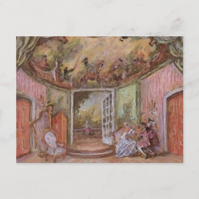 Fête Rêvée de Marie Antoinette ~ Carte Postale / I (Devant)