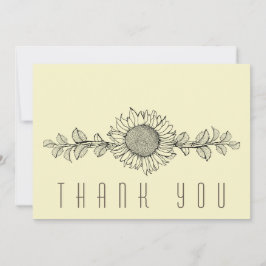 Fête simple du tournesol de la vie Merci