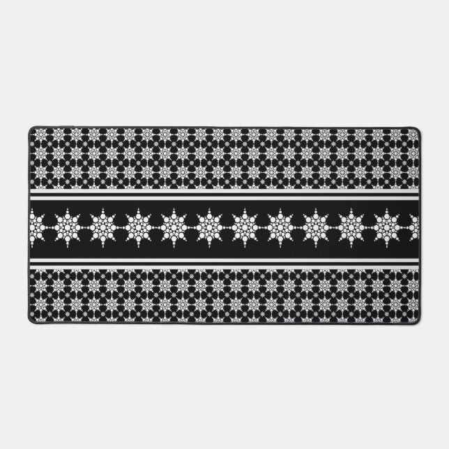 Fête Snowflake Motif hiver Thème Noël (Recto)