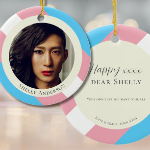 Fête Transgenre transition cadeau t jour Ornement